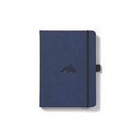 DINGBATS Dingbats A5+ Wildlife Blue Whale Notebook - Graph