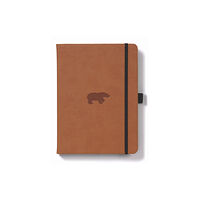 DINGBATS Dingbats A5+ Wildlife Brown Bear Notebook - Dotted