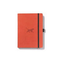 DINGBATS Dingbats A5+ Wildlife Orange Tiger Notebook - Lined