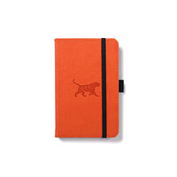 DINGBATS Dingbats A6 Pocket Wildlife Orange Tiger Notebook - Plain