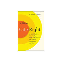 The university of chicago press Cite Right, Third Edition (häftad, eng)