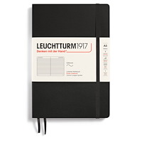 Leuchtturm1917 LT NOTEBOOK A5 Soft Ruled Black