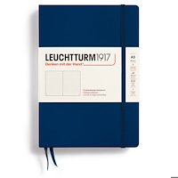 Leuchtturm1917 LT NOTEBOOK A5 Hard Dotted Navy