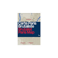 Blue Crow Media Brutalist Paris Map