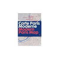 Blue Crow Media Modern Paris Map