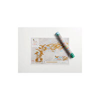 Maps International Ltd Alpine Cycling Collect and Scratch Print