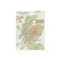 Maps International Ltd Whisky Distilleries Collect and Scratch Print