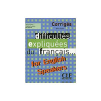 CLE International Difficultes expliquees du francais...for English speakers - Corriges (häftad, fre)
