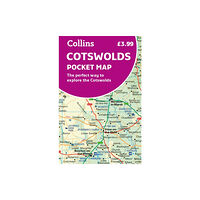 HarperCollins Publishers Cotswolds Pocket Map