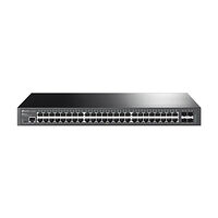 TP-LINK Technologies TP-Link JetStream TL-SG3452X nätverksswitchar hanterad L2+ Gigabit Ethernet (10/100/1000) 1U Svart
