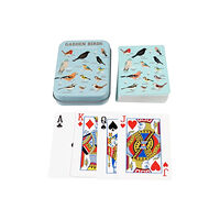 REX LONDON Playing cards in a tin - Garden Birds