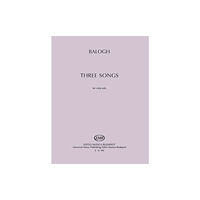Universal Music Publishing Editio Musica Budapest Three Songs for Solo Viola (häftad, eng)