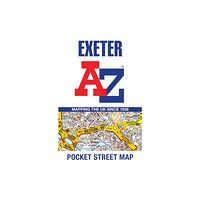 HarperCollins Publishers Exeter A-Z Pocket Street Map