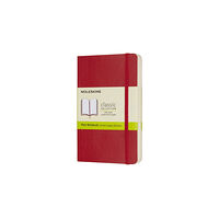 Moleskine Moleskine Scarlet Red Pocket Plain Notebook Soft