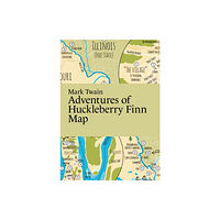 Paris Grafik Mark Twain, Adventures of Huckleberry Finn Map