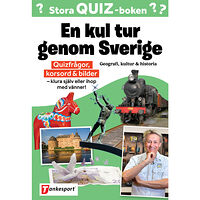 Stevali Stora Quizboken. En kul tur genom Sverige : geografi, kultur och historia (bok, danskt band)
