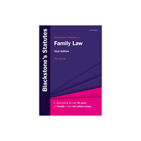 Oxford University Press Blackstone's Statutes on Family Law (häftad, eng)