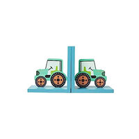 SASS & BELLE Sass & Belle Green Tractor Bookends