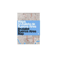 Blue Crow Media Brutalist Buenos Aires Map / Mapa brutalista de Buenos Aires