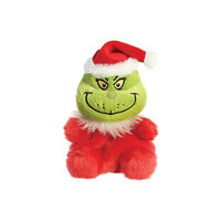 Aurora Palm Pals Santa Grinch Soft Toy