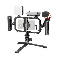 SMALLRIG SmallRig 4704 All-in-One Video Kit for Smartphone Creators Qucik Pro Edition