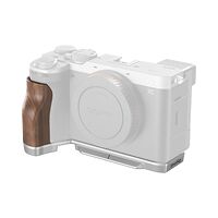 SMALLRIG SmallRig 4796 L-Shape Mount Plate with Wooden Handle for Sony Alpha 7C II / Alpha 7CR