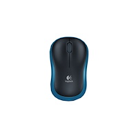 Logitech Mus LOGITECH M185 trådlös blå