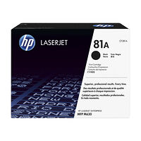 Hewlett-Packard HP 81A - svart - original - LaserJet - tonerkassett (CF281A)
