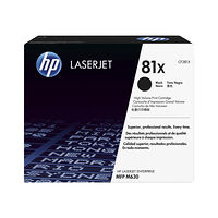 Hewlett-Packard HP 81X - Lång livslängd - svart - original - LaserJet - tonerkassett (CF281X)