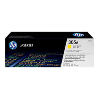 Hewlett-Packard HP 305A - gul - original - LaserJet - tonerkassett (CE412A)