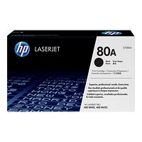 Hewlett-Packard HP 80A - svart - original - LaserJet - tonerkassett (CF280A)
