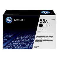 Hewlett-Packard HP 55A - svart - original - LaserJet - tonerkassett (CE255A)