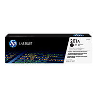 Hewlett-Packard HP 201A - svart - original - LaserJet - tonerkassett (CF400A)