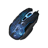 2direct LogiLink Gaming - mus - USB - svart