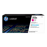 Hewlett-Packard HP 212X - Lång livslängd - magenta - original - LaserJet - tonerkassett (W2123X)