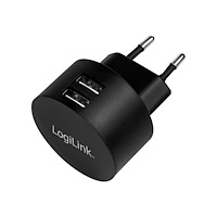 2direct LogiLink 2-Port USB Wall Charger strömadapter - USB - 10.5 Watt