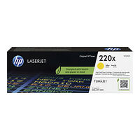 Hewlett-Packard HP 220X - Lång livslängd - gul - original - LaserJet - tonerkassett (W2202X)