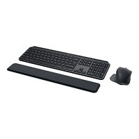 Logitech Logitech MX Keys S Combo - sats med tangentbord och mus - nordiskt (danska/finska/norska/svenska) - grafit - med Palm Re...