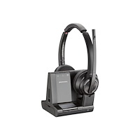 Hewlett-Packard HP Poly Savi 8220 - headset - USB-A via Bluetooth-adapter