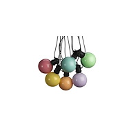 KONSTSMIDE Ljusslinga 10 varmvit flerfärg LED 4,5m