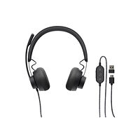 Logitech Logitech Zone Wired - headset - USB-C