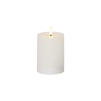 STAR TRADING Blockljus STAR T Flamme LED 12,5cm beige