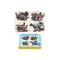 REX LONDON Matchbox jigsaw puzzle - Prehistoric Land