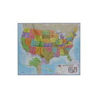 Maps International Ltd USA political laminated