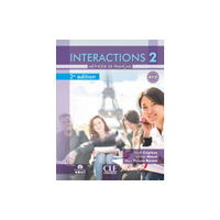 CLE International Interactions 2 - Niveau A1.2 - Livre de l'eleve + Audio (häftad, fre)
