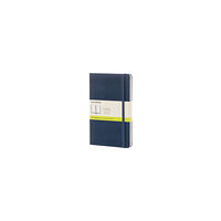 Moleskine Moleskine Sapphire Blue Large Plain Notebook Hard