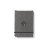 DINGBATS Dingbats A6+ Wildlife Grey Elephant Reporter Notebook - Plain