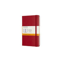 Moleskine Moleskine Medium Ruled Hardcover Notebook: Scarlet