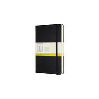 Moleskine Moleskine Expanded Large Squared Hardcover Notebook: Black