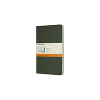 Moleskine Moleskine Myrtle Green Large Ruled Cahier Journal (set Of 3)